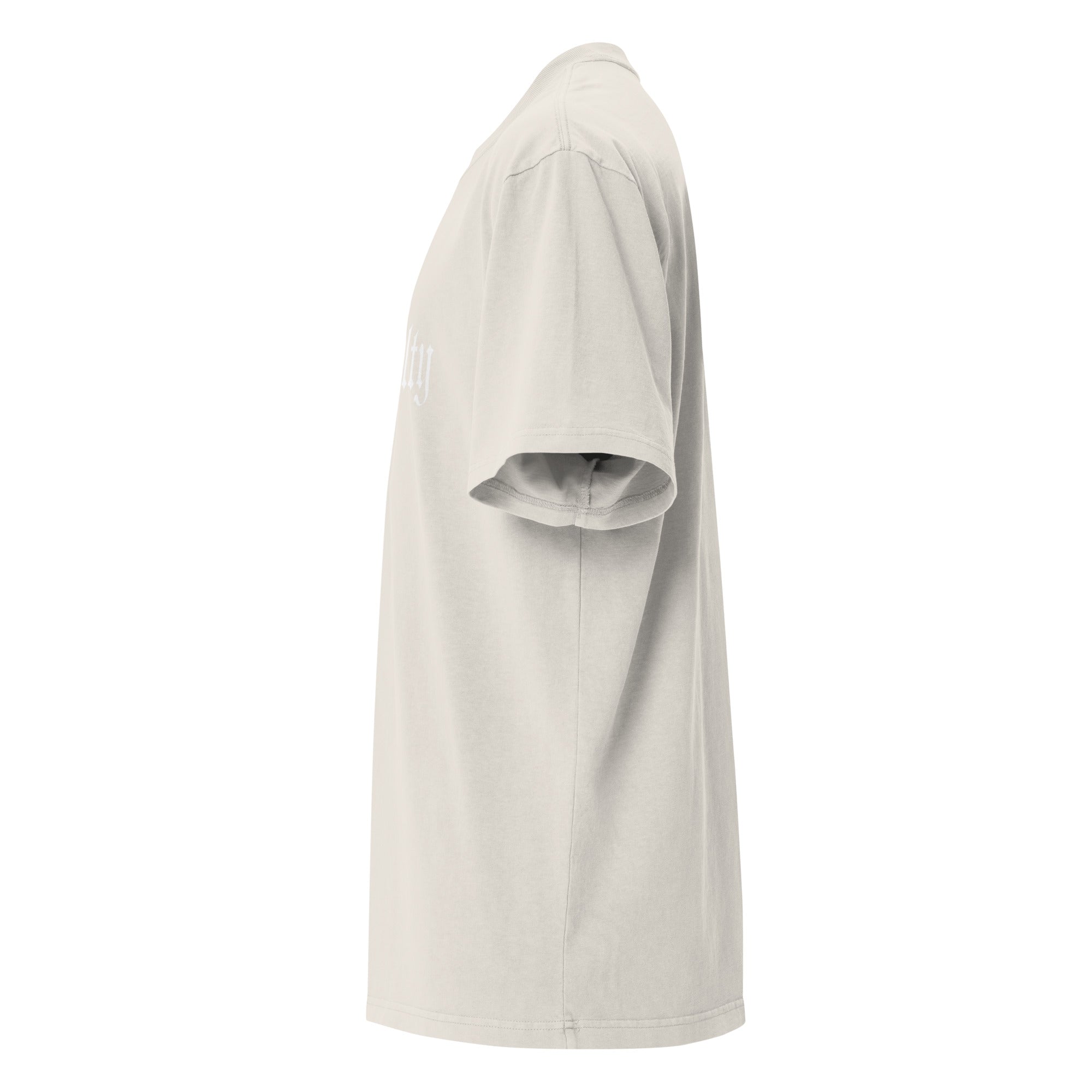 Oversized Faded T-shirt Light - Royalty Robes