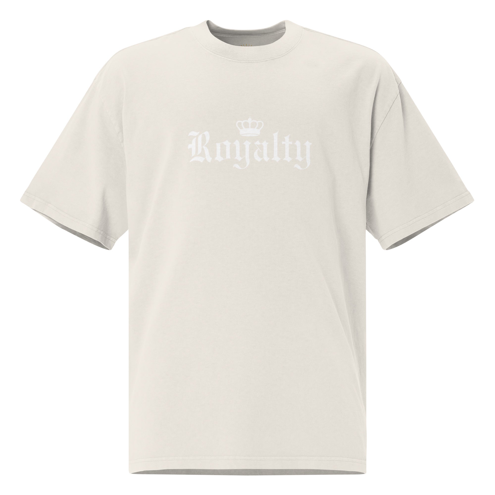 Oversized Faded T-shirt Light - Royalty Robes