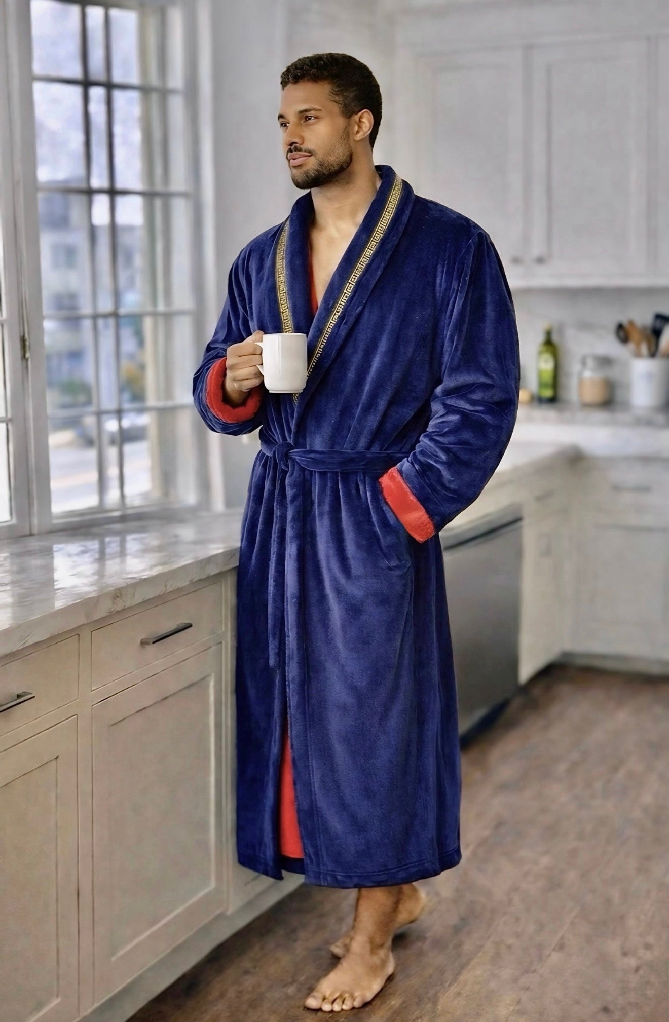 Multilayer Robe Double Layer Robes – Royalty Robes