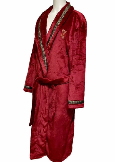 The Royal Burgundy Robe.