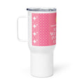 "Always Wear Your Invisible Crown" Stainless Steel Travel Mug - Royalty Robes