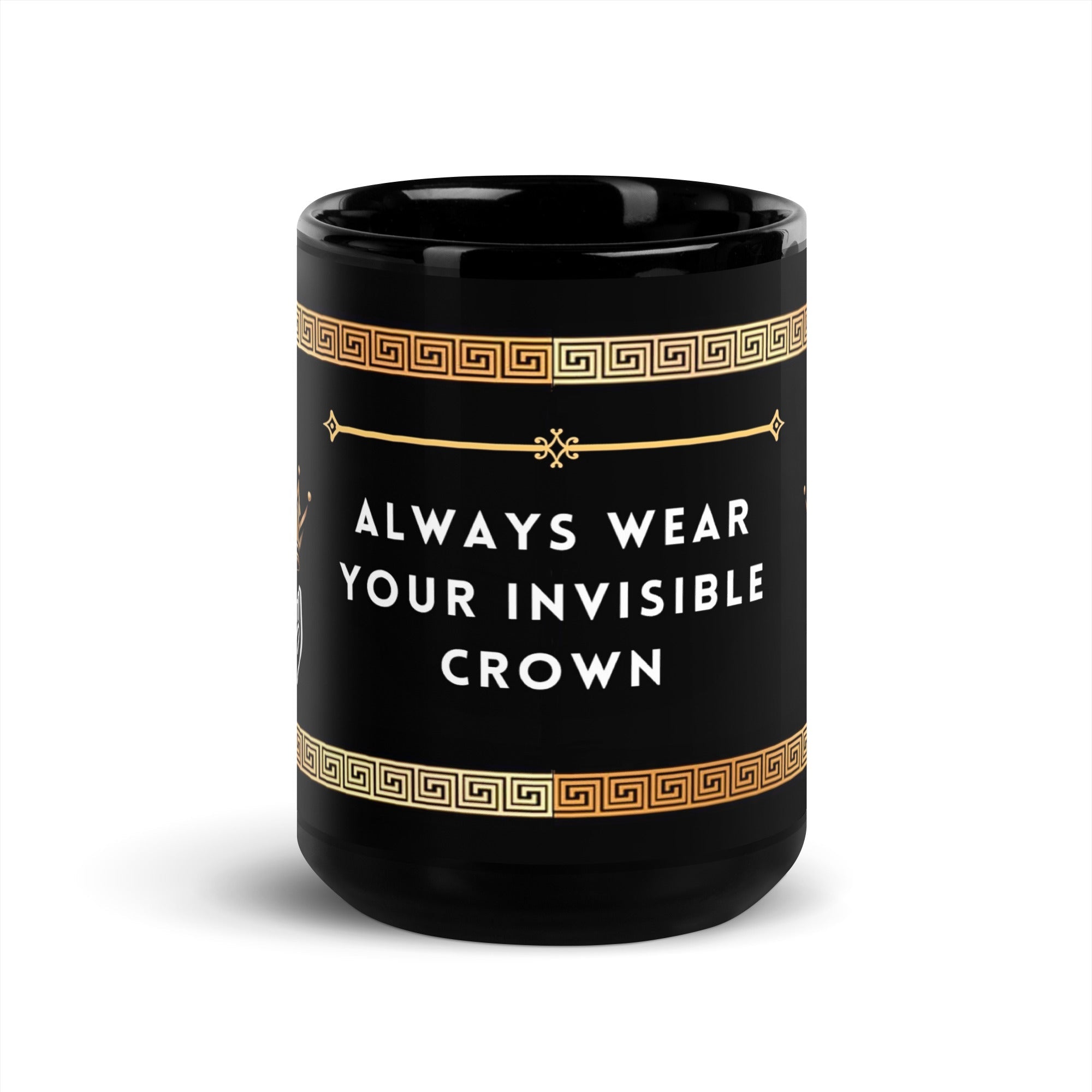 Black Glossy Mug - Royalty Robes