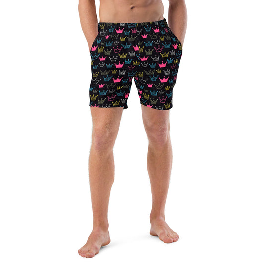 Crown Swim Trunks - Royalty Robes