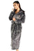 Grey Hooded Royalty Robe - Royalty Robes