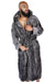 Grey Hooded Royalty Robe - Royalty Robes