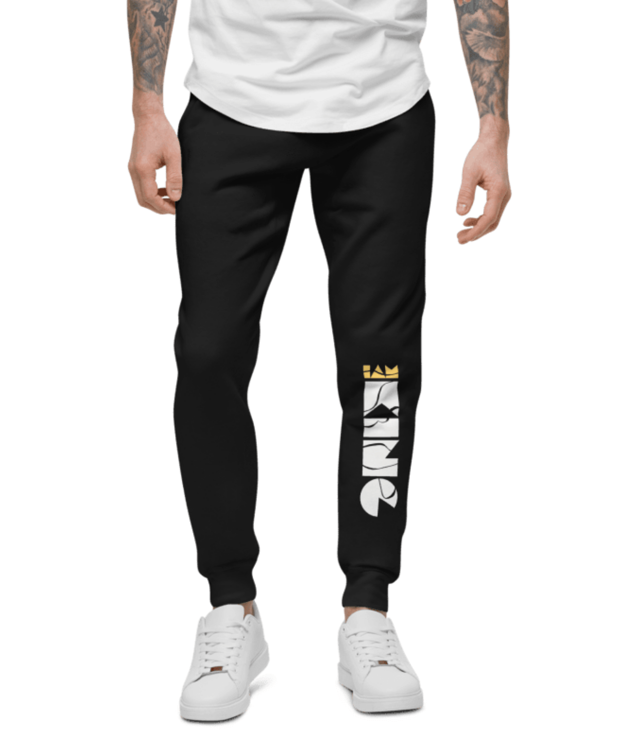 "I Am King" Fleece Sweatpants - Royalty Robes