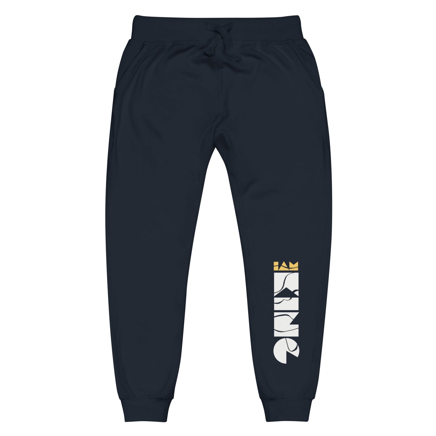 "I Am King" Fleece Sweatpants - Royalty Robes