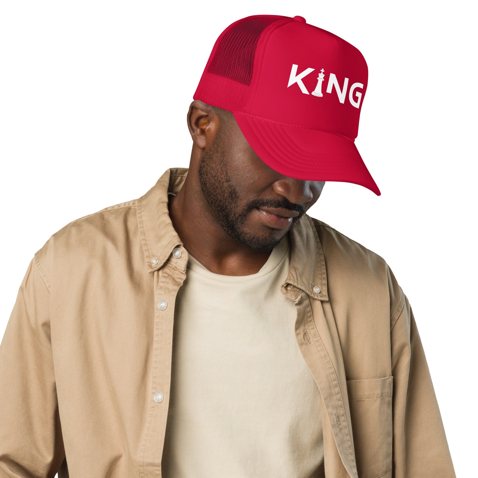 KING Foam trucker hat - Royalty Robes
