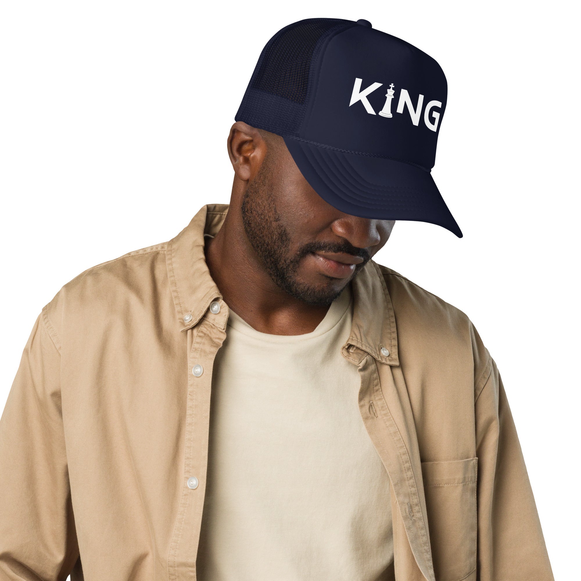 KING Foam trucker hat - Royalty Robes