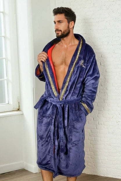 Limited Edition Royal King Robe in Blue - Royalty Robes