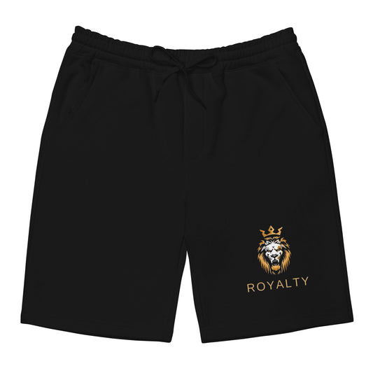 Men's Fleece Royalty Shorts - Royalty Robes