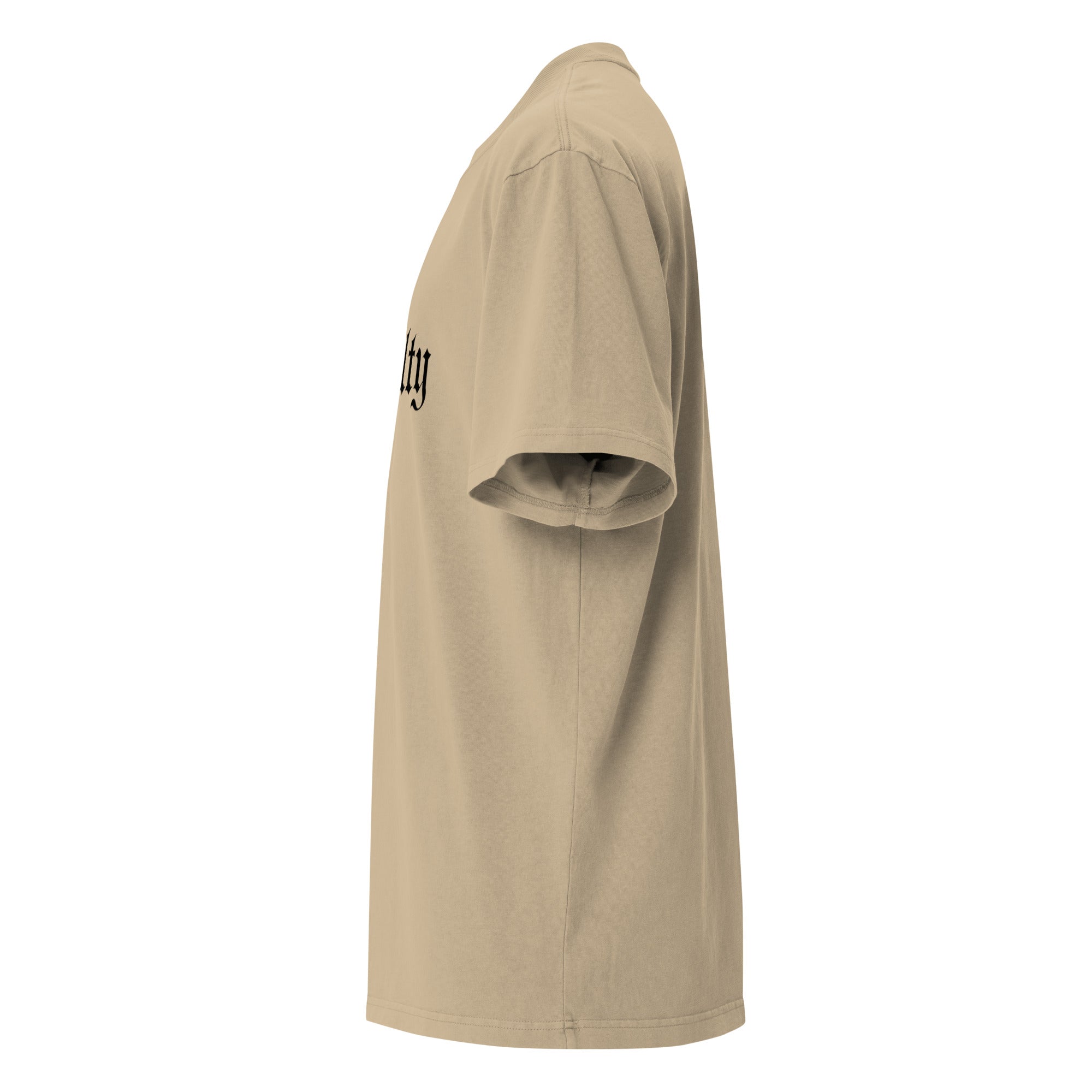 Oversized Faded T-shirt Dark - Royalty Robes