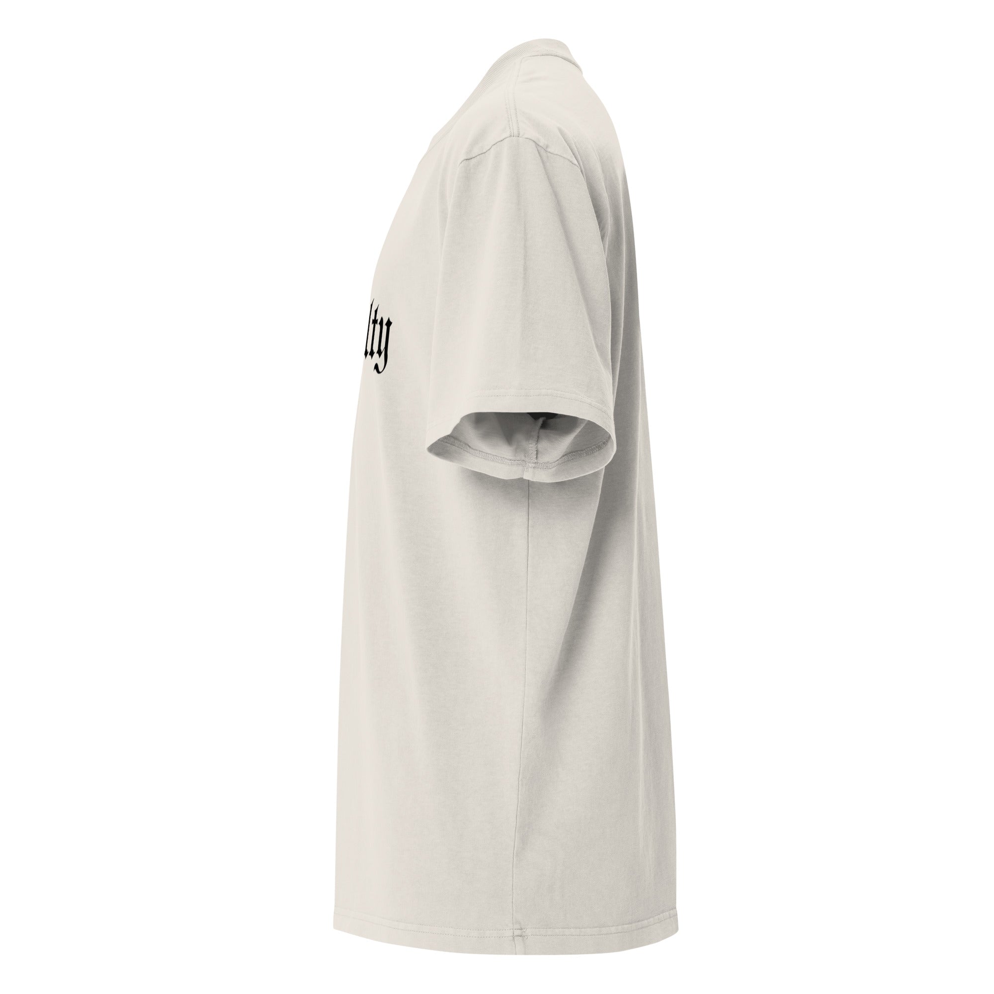 Oversized Faded T-shirt Dark - Royalty Robes