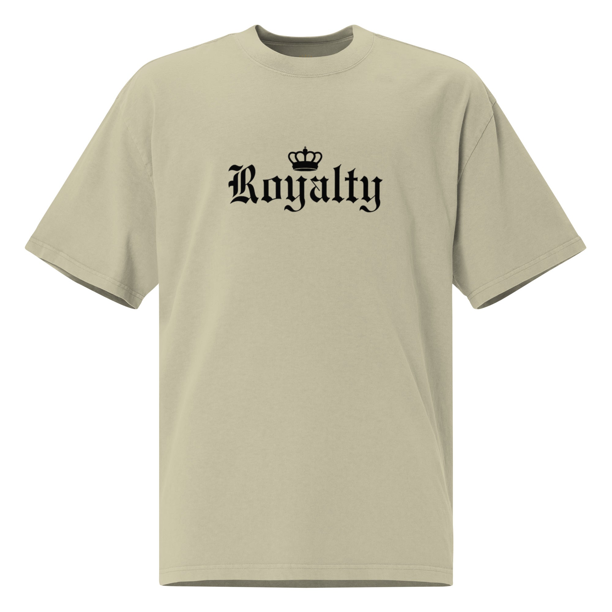 Oversized Faded T-shirt Dark - Royalty Robes