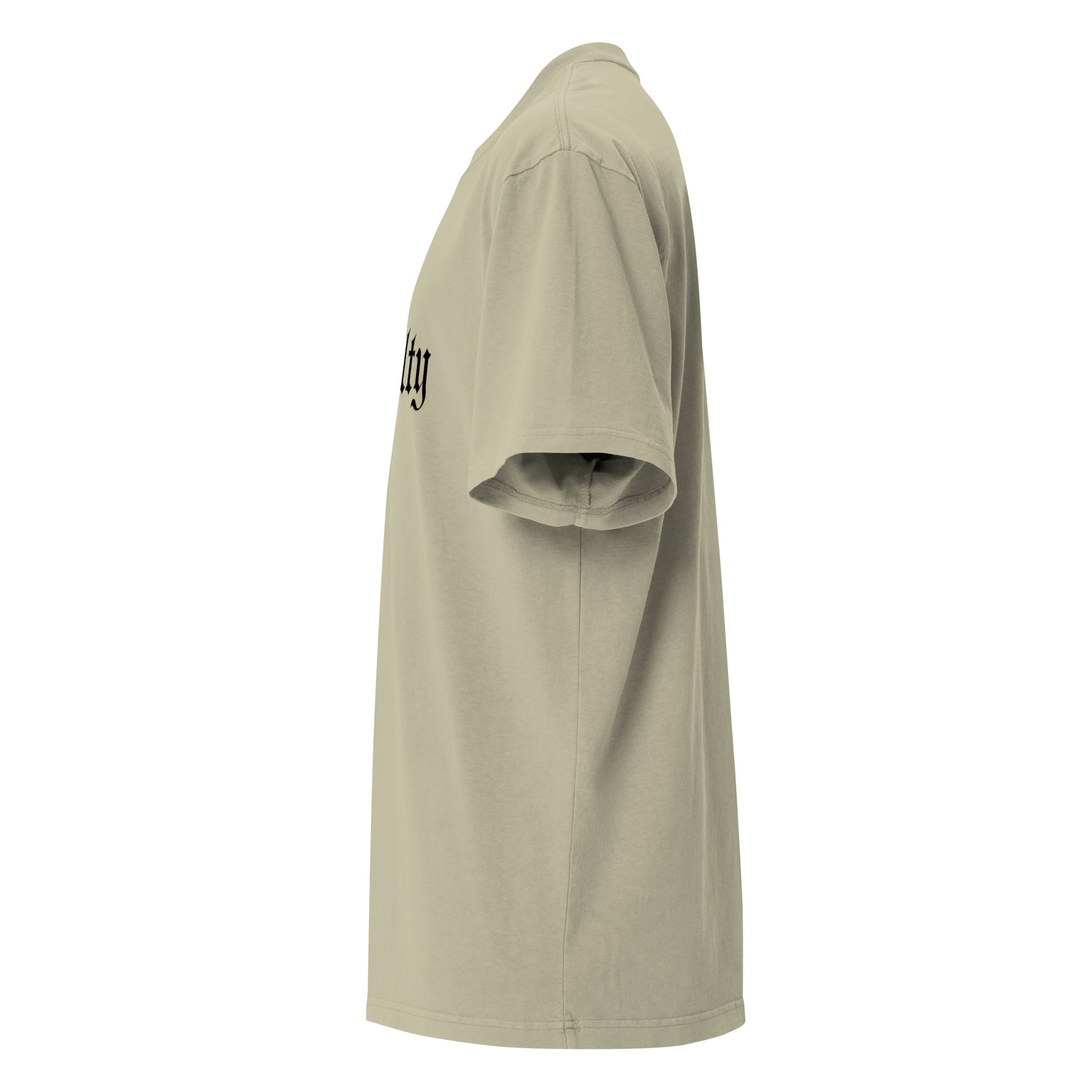 Oversized Faded T-shirt Dark - Royalty Robes