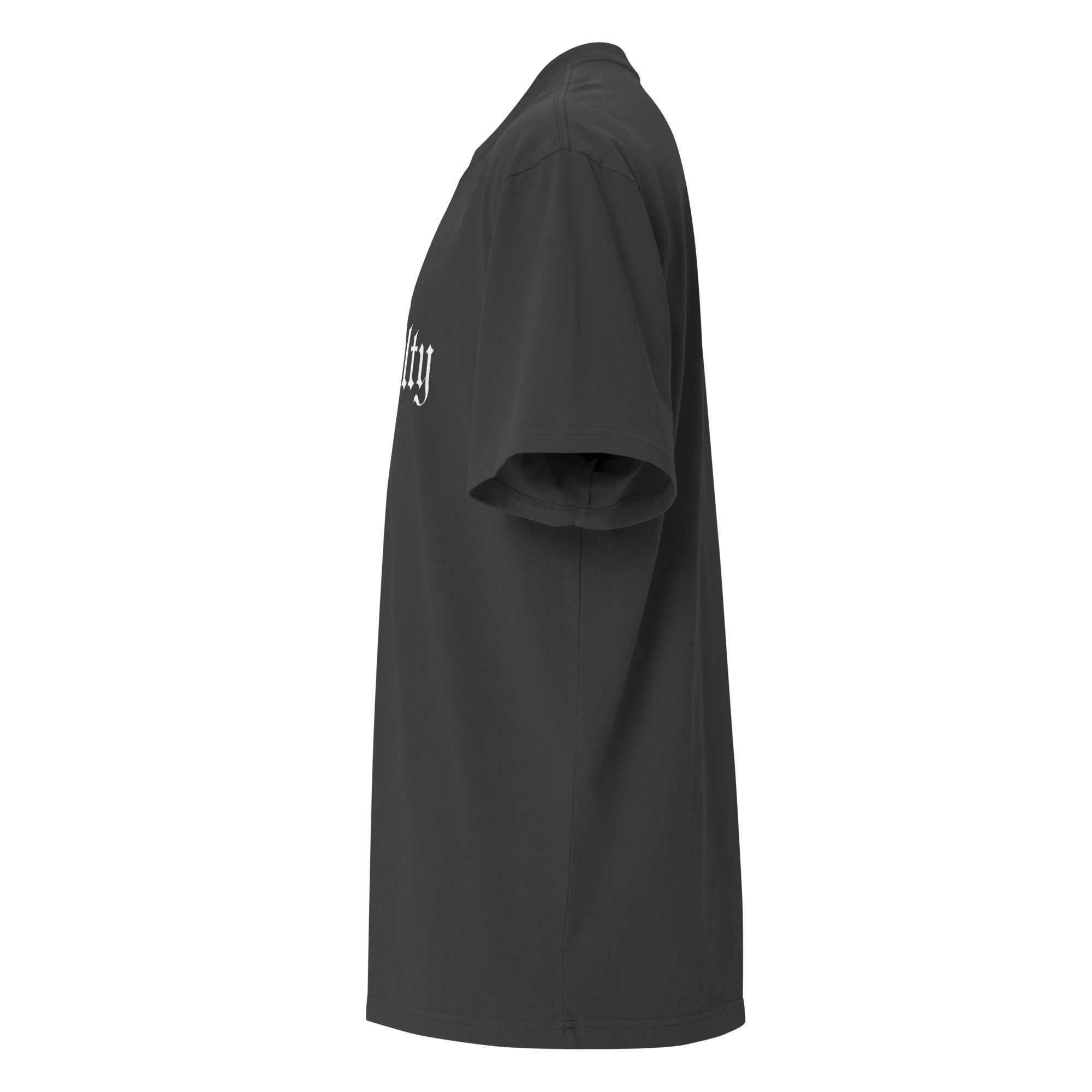 Oversized Faded T-shirt Light - Royalty Robes