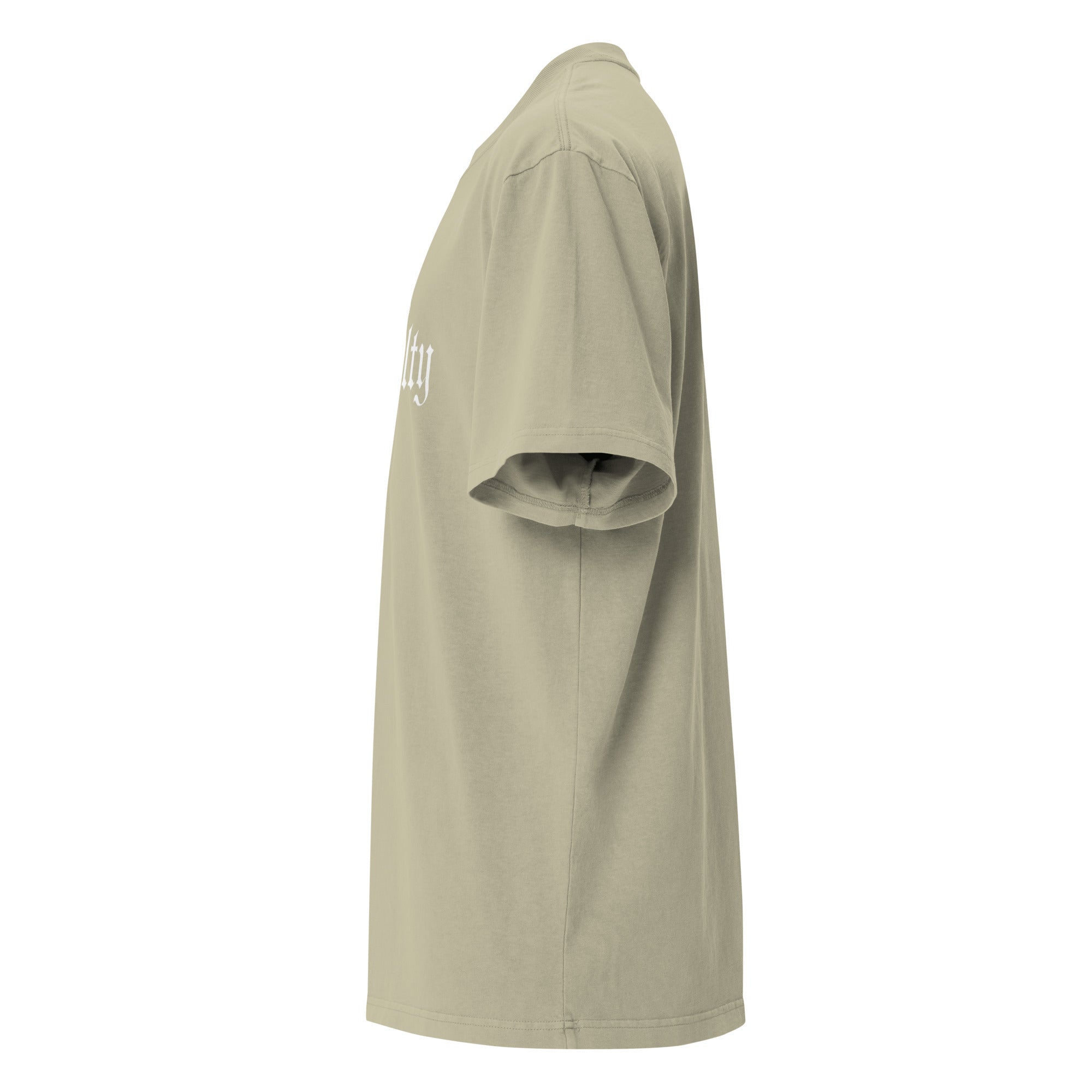 Oversized Faded T-shirt Light - Royalty Robes