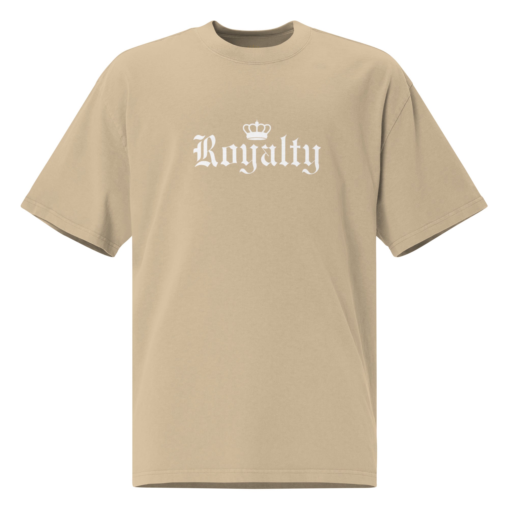 Oversized Faded T-shirt Light - Royalty Robes