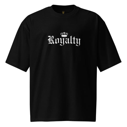 Oversized Heavyweight T-shirt White - Royalty Robes