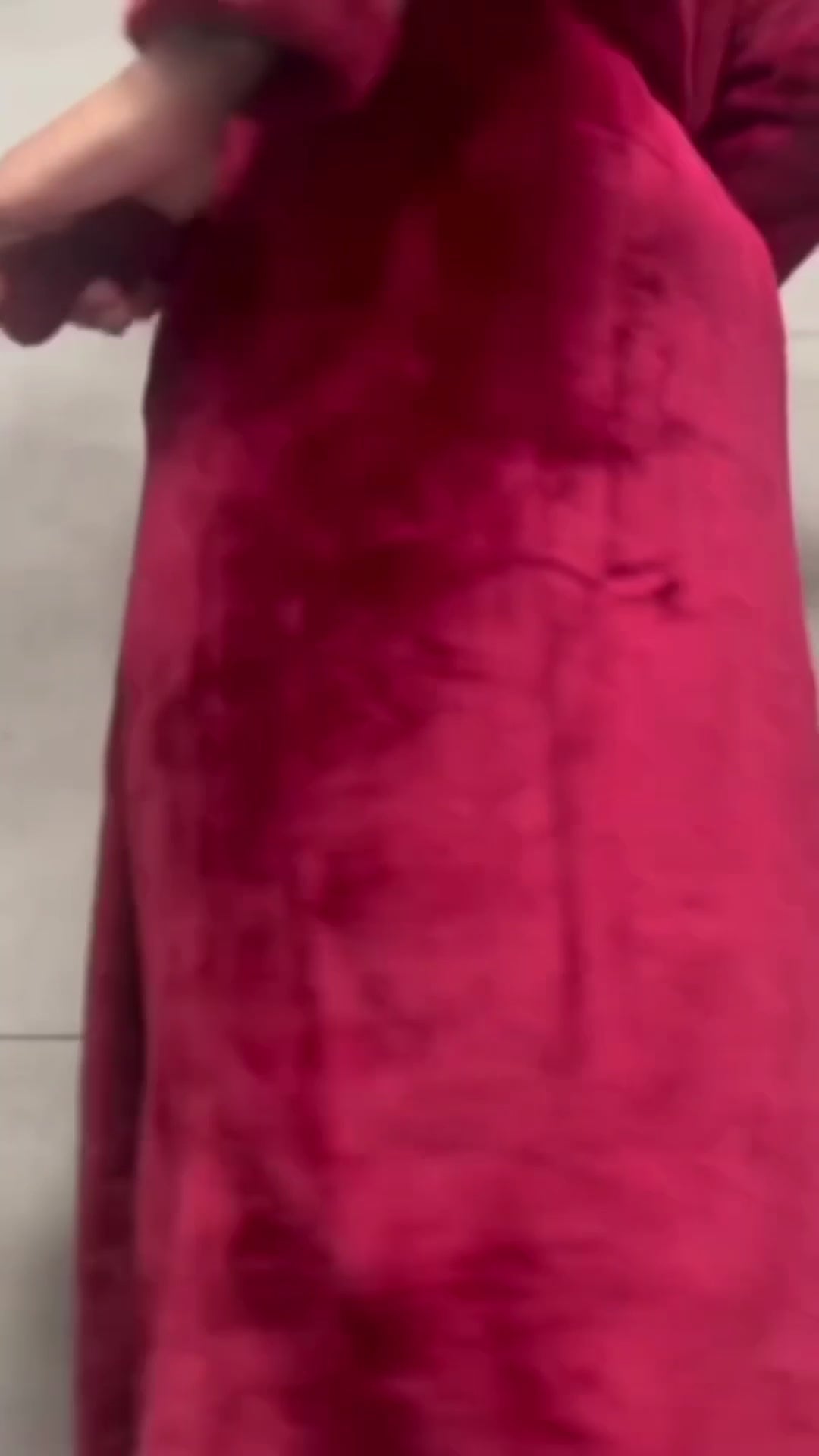 The Royal Burgundy Robe