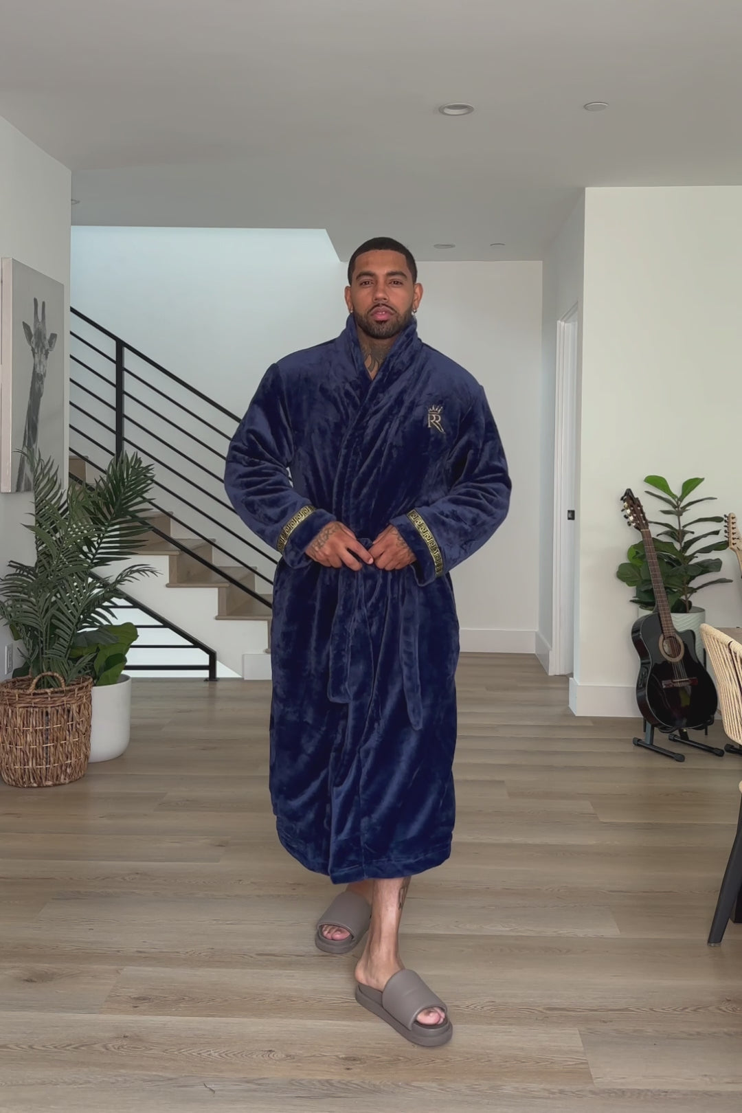 Limited Edition Royal King Robe in Blue