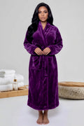 Royal Purple Robe With Front Pockets - Royalty Robes