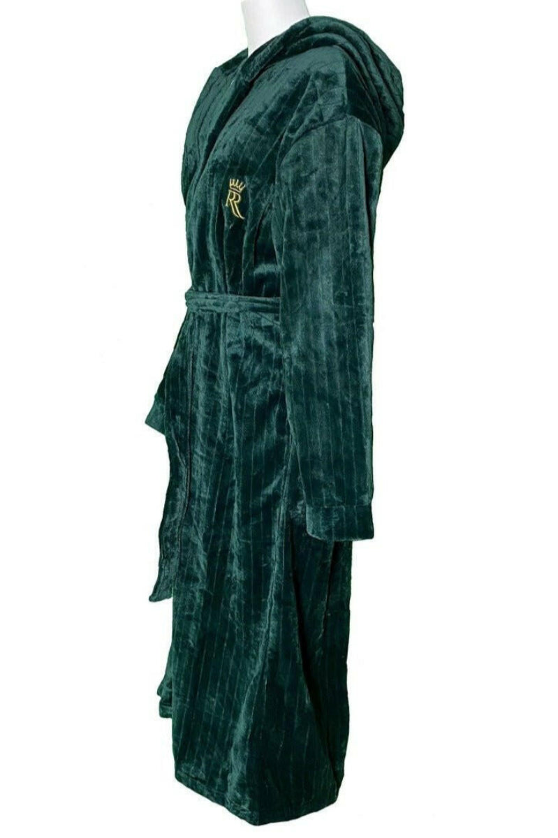 Green Hooded Royalty Robe - Royalty Robes