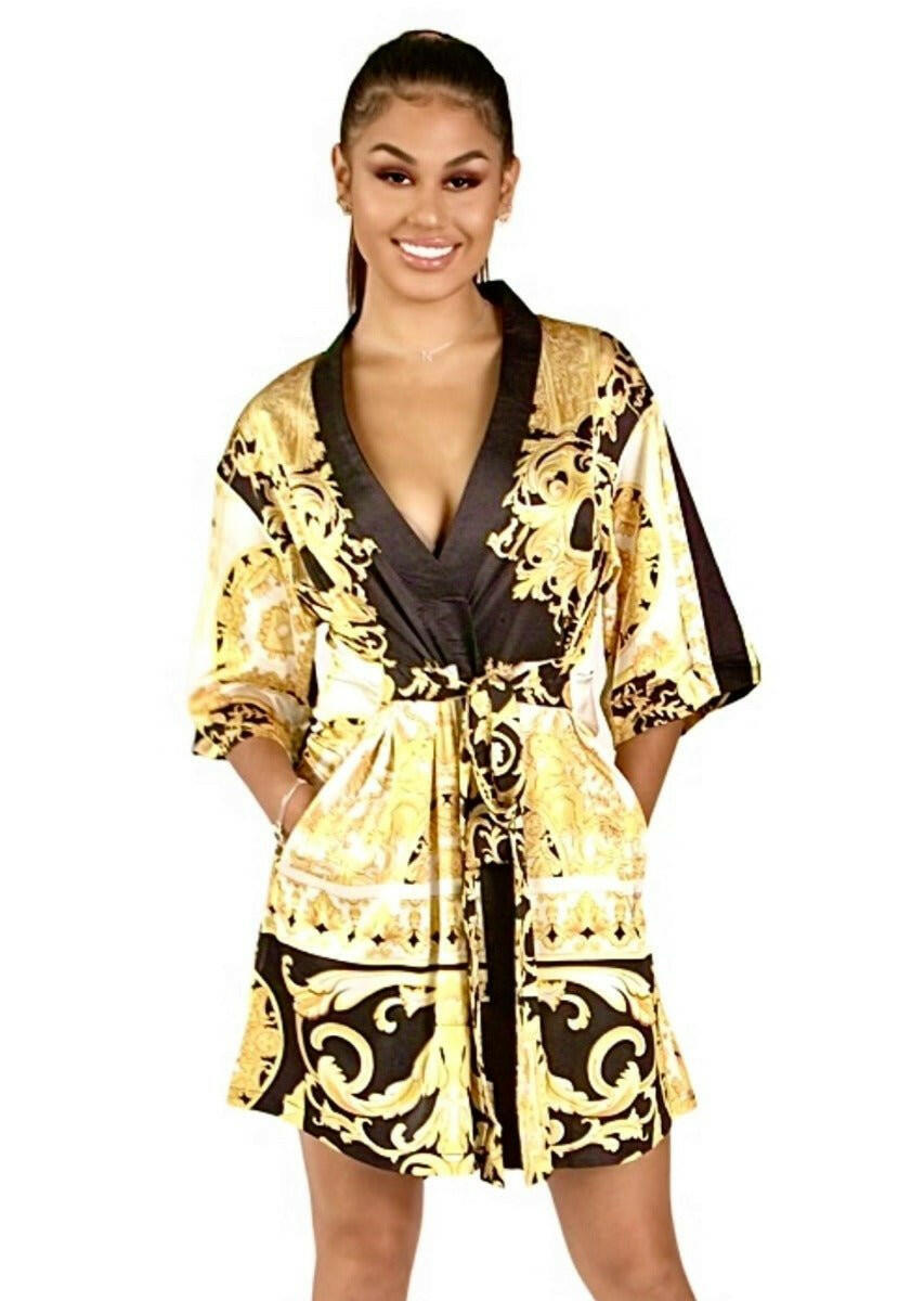 Baroque Short Robe - Royalty Robes