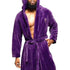 Purple Hooded Royalty Robe - Royalty Robes